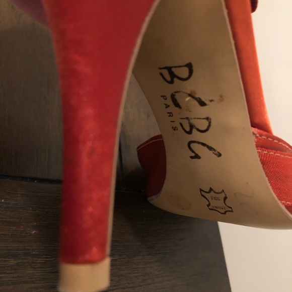 BCBG Paris Satin Bow Heels - Picture 3 of 8